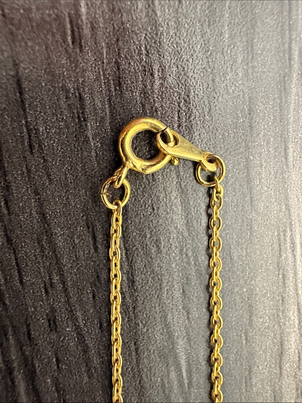 Givenchy Vintage Gold Plated Crystal Link Pendant Necklace - Women Jewelry - Picture 3 of 3